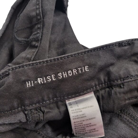 American eagle high rise  shortie denim shorts - Picture 4 of 4